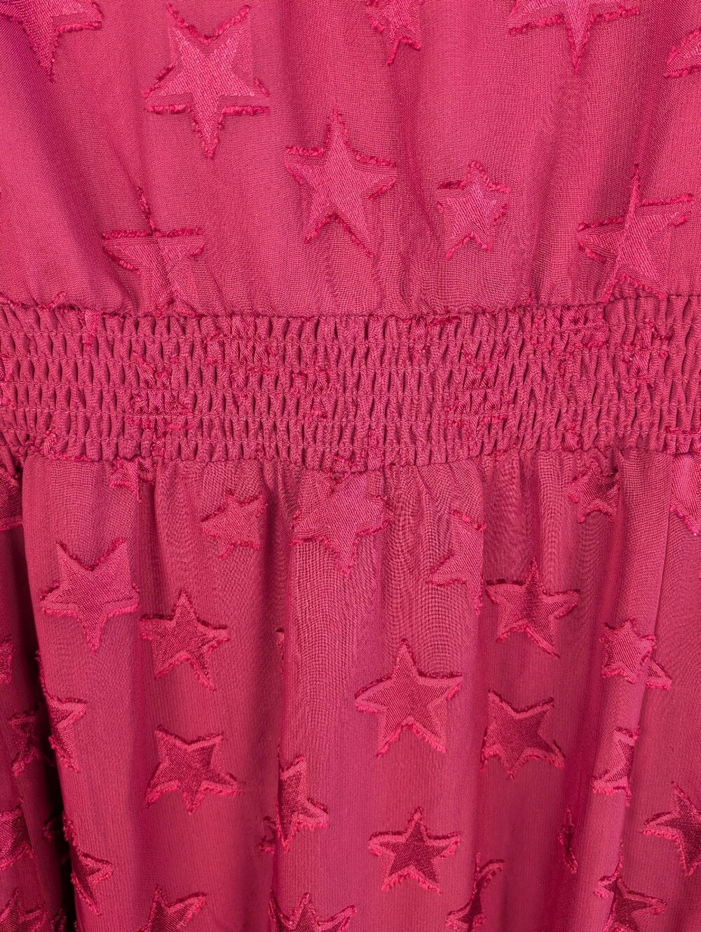 Torrid Star Midi Dress 2X Dark Fuschia Sheer Sleeves Lined Prom Homecoming Dance - Picture 3 of 6